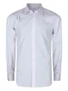 Alexander Mcqueen T-bar Harness Buttoned Shirt In White