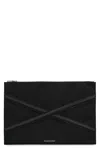 Alexander Mcqueen Harness Nylon Pouch-bag With Logo