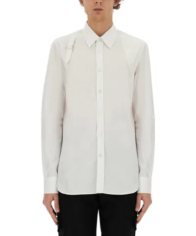 Alexander Mcqueen Harness Shirt In White