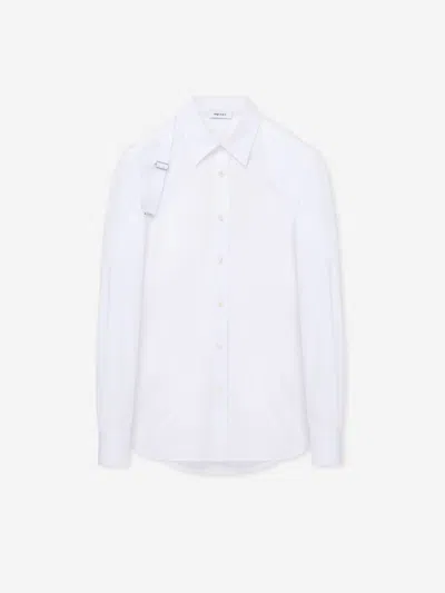 Alexander Mcqueen Harness Shirt In White