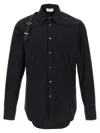 Alexander Mcqueen Alexander Mc Queen Harness Shirt With T Buckle In Black