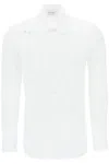 ALEXANDER MCQUEEN HARNESS SHIRT IN STRETCH COTTON