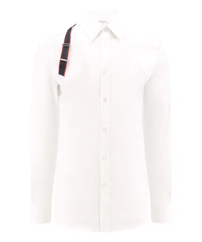 Alexander Mcqueen Harness Shirt In White