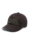 Alexander Mcqueen Sombrero - Negro In Negro