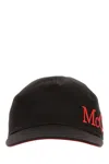 Alexander Mcqueen Logo Embroidered Baseball Cap In Black