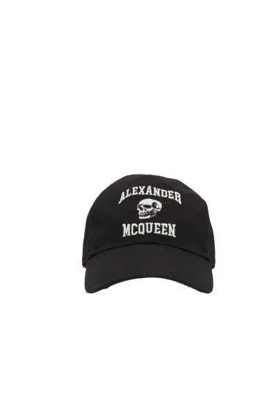 ALEXANDER MCQUEEN ALEXANDER MCQUEEN VARSITY SKULL CAP