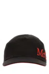 Alexander Mcqueen Logo Embroidered Baseball Cap In Black