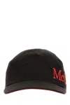 Alexander Mcqueen Logo Embroidered Baseball Cap In Black