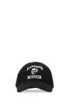 Alexander Mcqueen Embroidered Cotton-twill Baseball Cap In Black