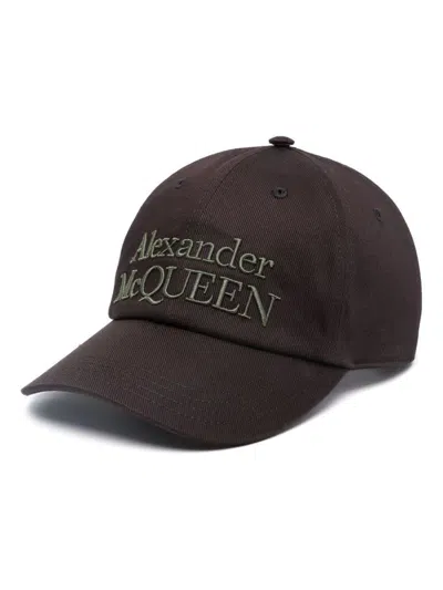 Alexander Mcqueen Sombrero - Negro In Black