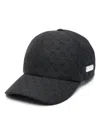Alexander Mcqueen Skull-jacquard Cap In Black