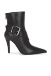 Alexander Mcqueen Mcqueen Heron Pointed Toe Bootie In Black