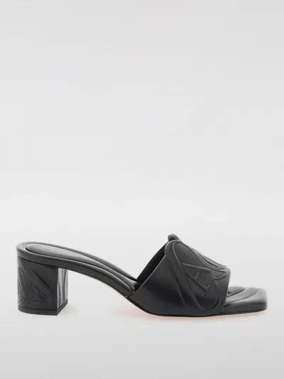 Alexander Mcqueen Heeled Sandals  Woman Color Black