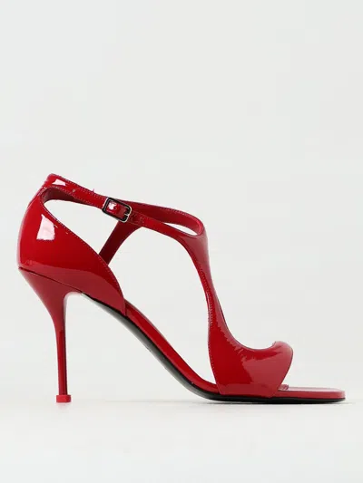Alexander Mcqueen Heeled Sandals  Woman Color Red