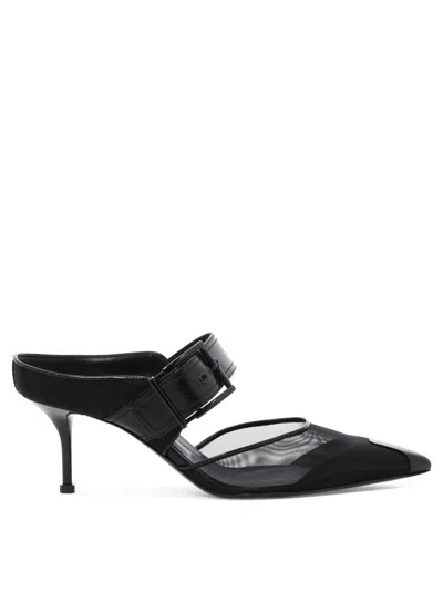 Alexander Mcqueen Heeled Shoes In Black