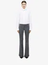 Alexander Mcqueen Herringbone Bumster Trousers In Multi