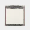 Alexander Mcqueen Ivory Wool Blend Foulard In Beige