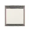 Alexander Mcqueen Ivory Wool Blend Foulard In Neutrals