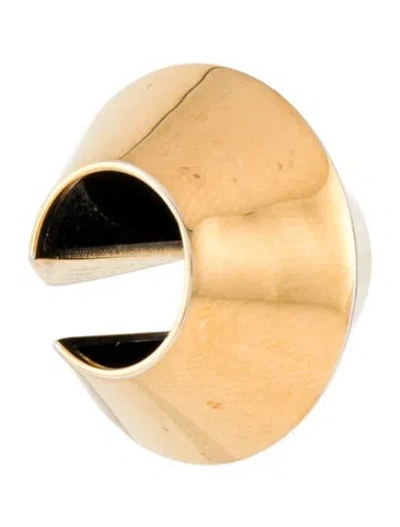 Pre-owned Alexander Mcqueen Hexagonal Mono Ear Cuff In Multi