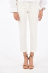 Alexander Mcqueen Hidden Closure Pants Grösse 44 In White