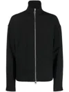 ALEXANDER MCQUEEN HIGH-NECK ZIPPED JACKET