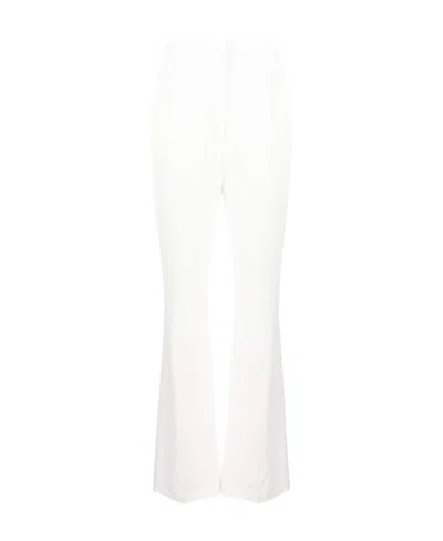 ALEXANDER MCQUEEN ALEXANDER MCQUEEN HIGH-WAIST FLARED TAILORED TROUSERS