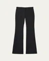 Alexander Mcqueen Pinstripe Wide-leg Trousers In Wh Rd Navy