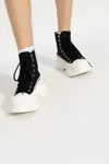 Alexander Mcqueen High-top Sneakers In Black