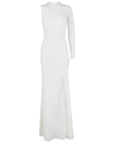 Alexander Mcqueen High Waist Laced Silk-lined Trouser