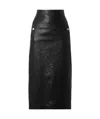 Alexander Mcqueen High-waisted Skirt In Black