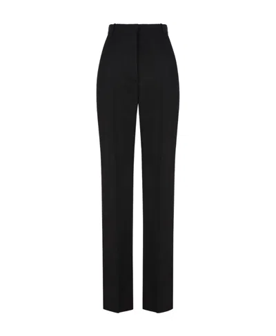 ALEXANDER MCQUEEN ALEXANDER MCQUEEN HIGH-WAIST PLEAT DETAILED TROUSERS