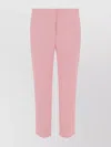 ALEXANDER MCQUEEN HIGH-WAISTED STRAIGHT LEG TROUSERS WITH POCKETS