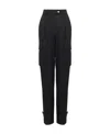 Alexander Mcqueen Military Trousers In Black