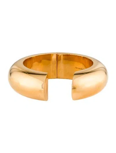 Pre-owned Alexander Mcqueen Hinged Cuff Bracelet, 6.25" In Multi
