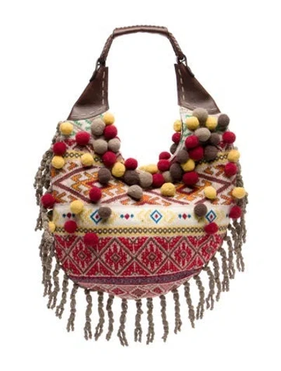 Pre-owned Alexander Mcqueen Hobo Vintage W/ Tags In Multi