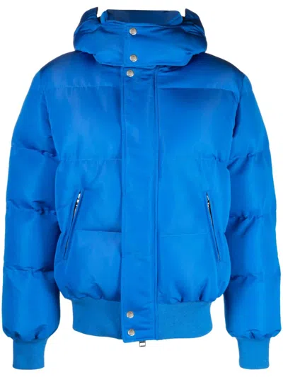 Alexander Mcqueen Jacket In Blue