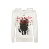 Alexander Mcqueen Printed Hooded Sweatshirt In White