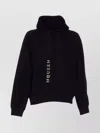 Alexander Mcqueen Hoodie With Drawstring Hood And Kangaroo Pocket In Black
