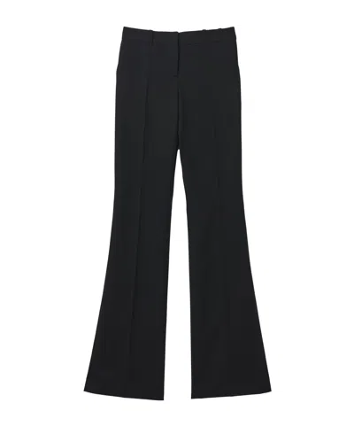 Alexander Mcqueen Horn Casual Pants In Black