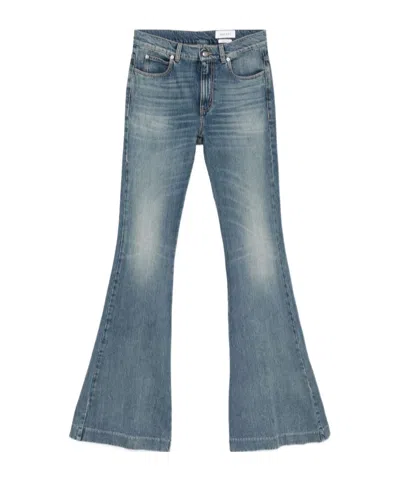 ALEXANDER MCQUEEN MID-RISE FLARED JEANS