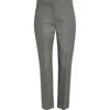 Alexander Mcqueen Mcqueen Houndstooth Check Wool & Mohair Trousers In Black/ivory