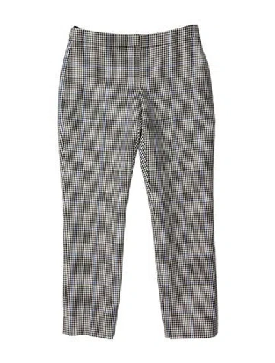 Pre-owned Alexander Mcqueen Houndstooth Print Straight Leg Pants In Multi