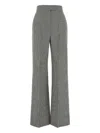 Alexander Mcqueen Slim Fit Trousers With Pockets And Belt Loops In Black