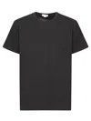 Alexander Mcqueen Oversized Logo T-shirt In Black In Black
