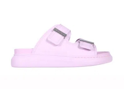 Pre-owned Alexander Mcqueen Hybrid Buckled Rubber Sandal (women's) Sneakers In Pink