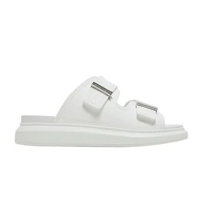 Pre-owned Alexander Mcqueen Hybrid Double Buckle Sandal 'new Ivory' | White | Men's Size 40.5