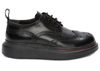 Pre-owned Alexander Mcqueen Hybrid Lace Up (women's) Sneakers In Black