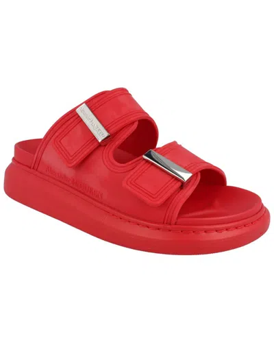 Alexander Mcqueen Hybrid Rubber Slide Sandal In Multi