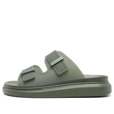 Alexander Mcqueen Hybrid Sandals 'olive'