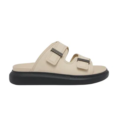 Pre-owned Alexander Mcqueen Hybrid Slide 'beige' | Tan | Men's Size 40.5 In Brown